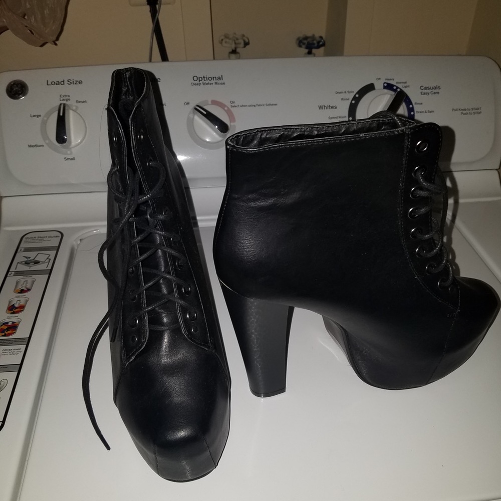 Black booties